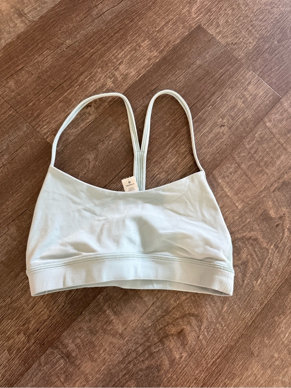 lululemon athletica Light Blue Strappy Sports Bra